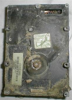 2003年哥伦比亚失事损毁的硬盘（湖南联众硬盘消磁机）